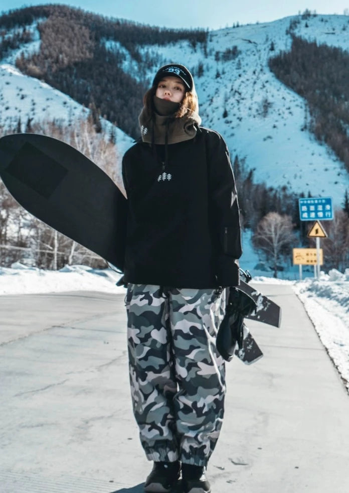 Molocoster Hip Logo Snow Pants｜Baggy Style Snowboarding Pants