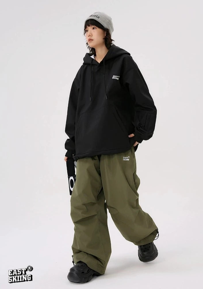Ski Clothing Olive Green Snow Pants Dope JT Big Ski Pants Men