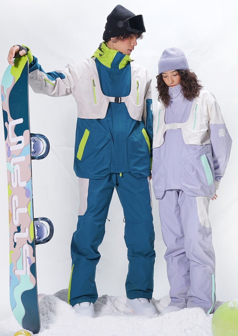 Litan Teal Breeze Snow Pants